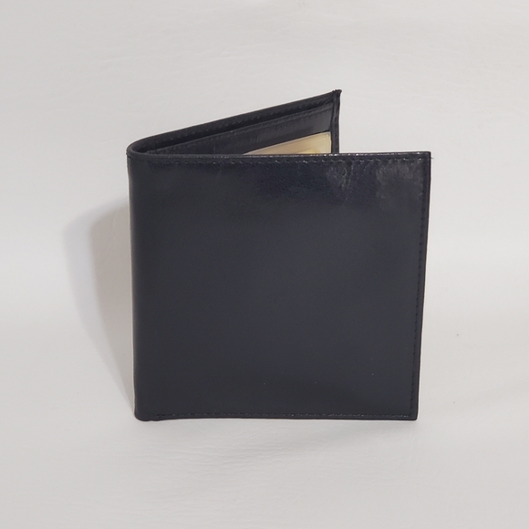 NWT Vintage Prince Gardner Brown Leather Mens Wallet Photo Holder - Picture 2 of 7